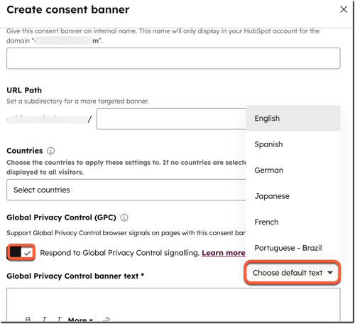 Contrôle-de-confidentialité-globale