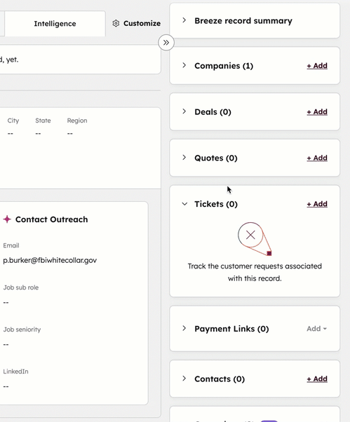 HubSpot - Create deals manually