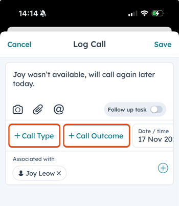 records-mobile-logged-call