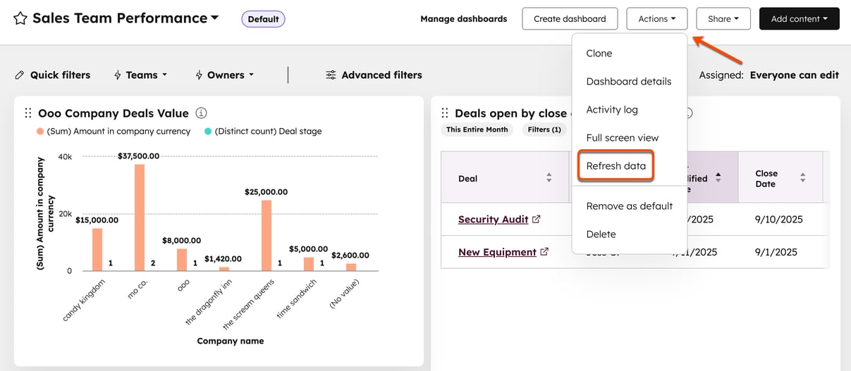 reports-refresh-data