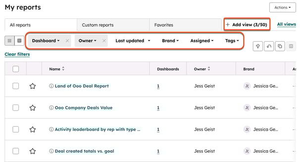 reports-add-views-to-report-list