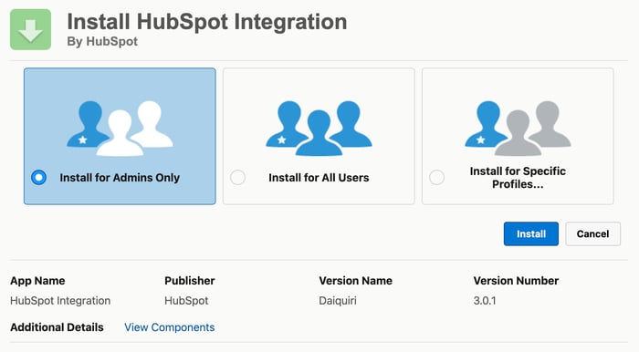 salesforce-start-package-installation