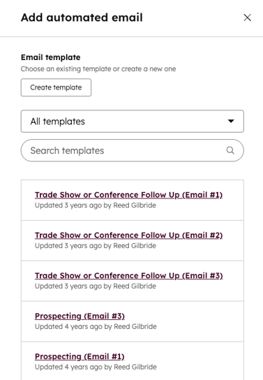 sequences-add-automated-email