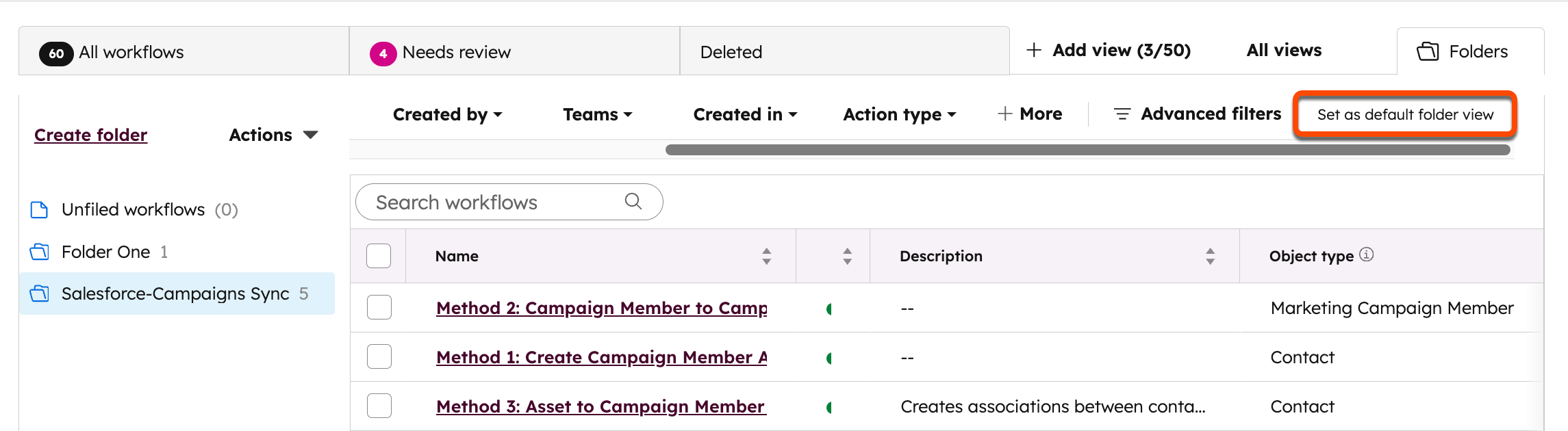workflow-folders-default-view