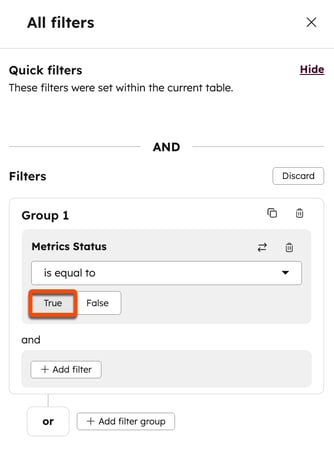 workflow-metrics-filter