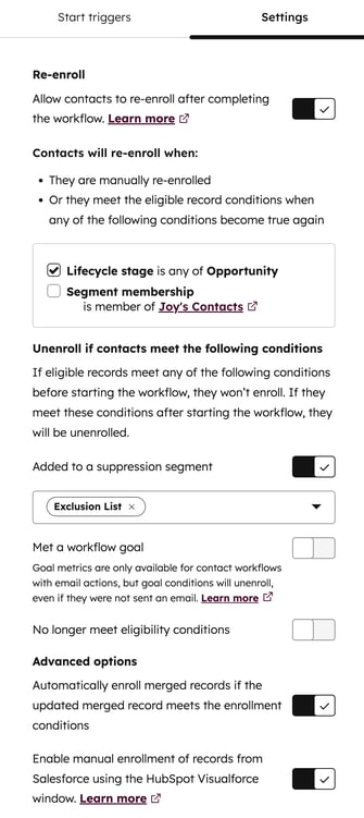 workflows-additional-settings