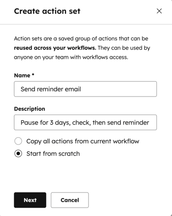 workflows-create-action-sets-configure
