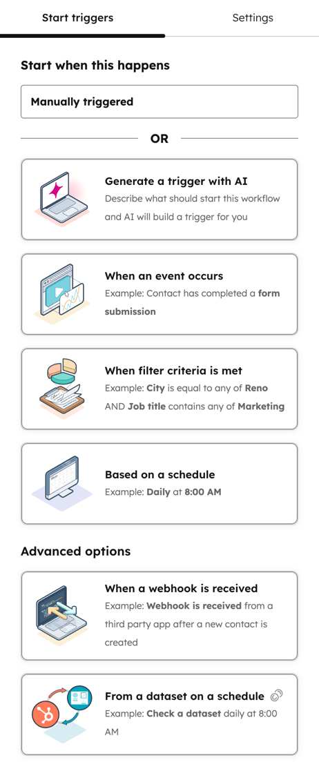 ワークフローの作成-スクラッチ-existing