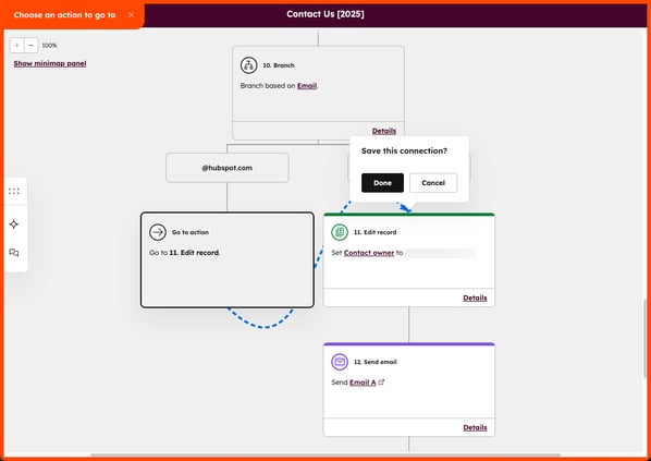 workflows-go-to-action