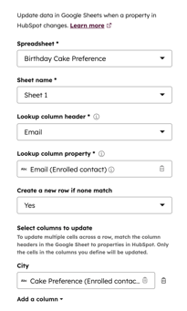 workflows-google-sheet-update