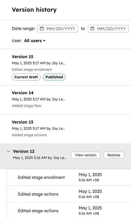 workflows-parcours-version-historique