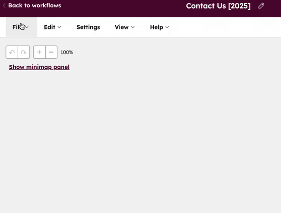 workflows-navigation-bar