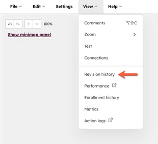 workflows-revision-history