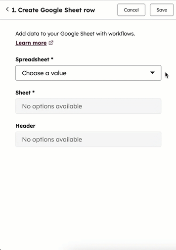 dashboards-select-google-sheet-for-update