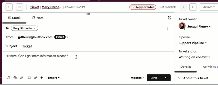boîte de réception générée avec-l’IA