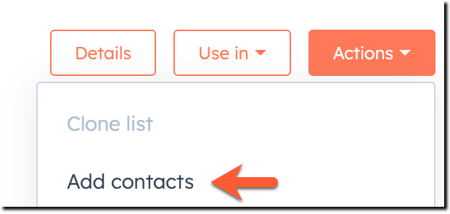 add-records-to-list-from-actions-dropdown