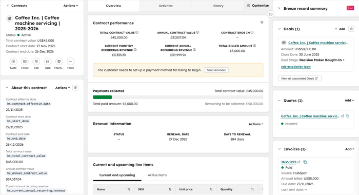contract-record-overview
