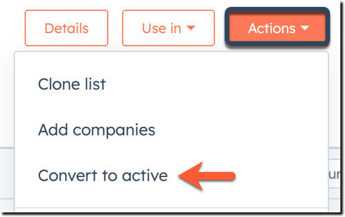 convert-static-to-active-list