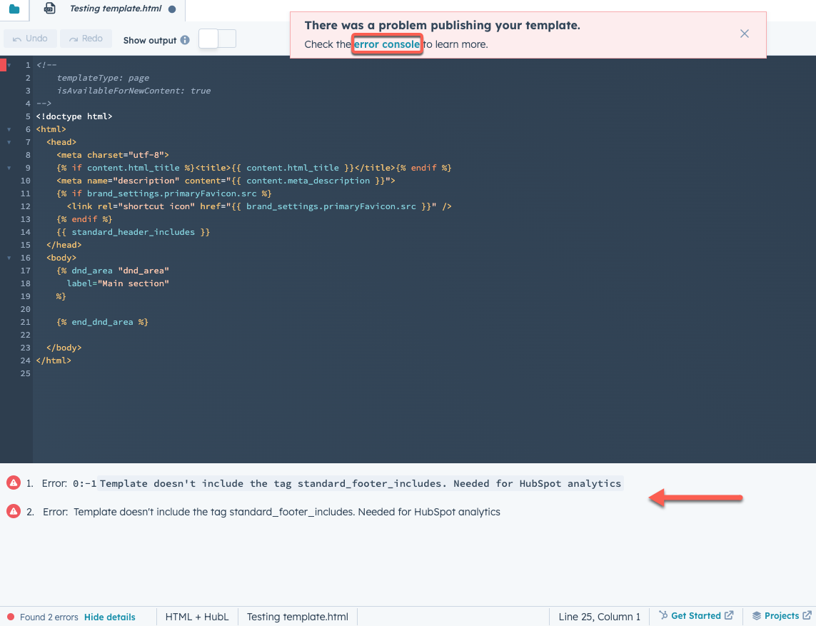 design-manager-publish-error