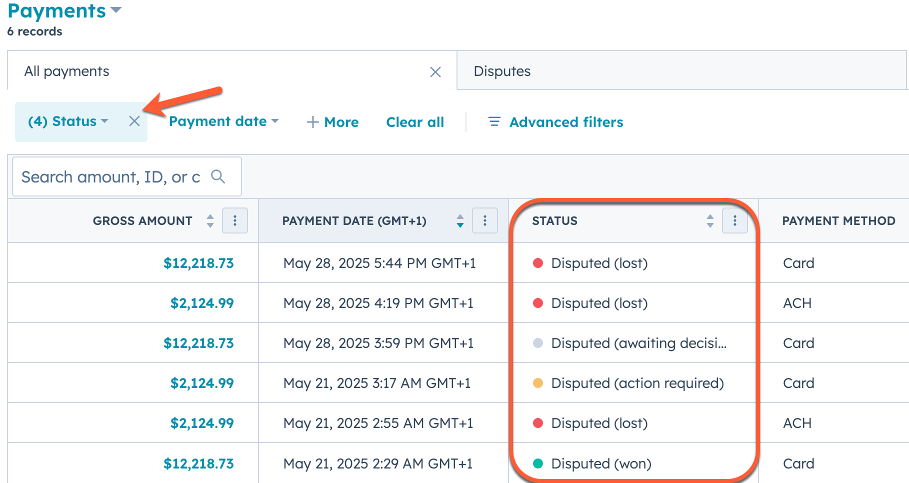 dispute-payment-status
