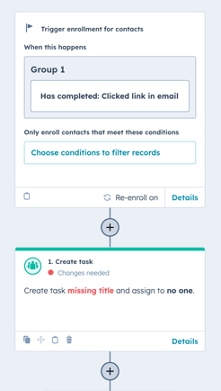 example placeholder action
