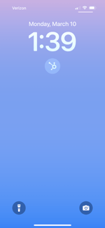 ios-home-with-hubspot-widget-screenshot