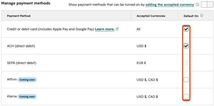 payments-default-payment-methods