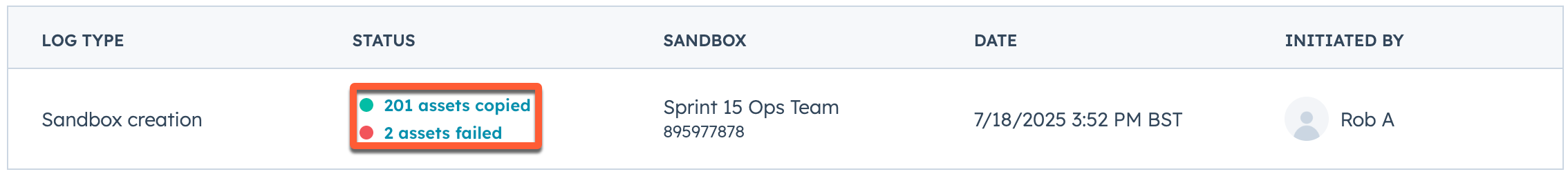 sandboxes-status-created
