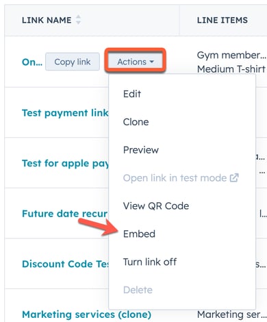 payment-link-actions-embed