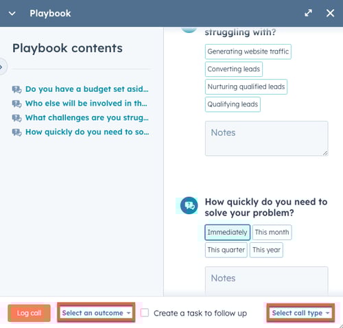 playbook-call-outcome-and-type