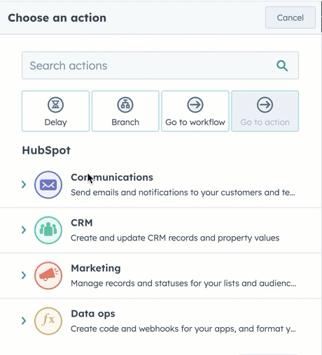 cutom-objet-pipeline-action