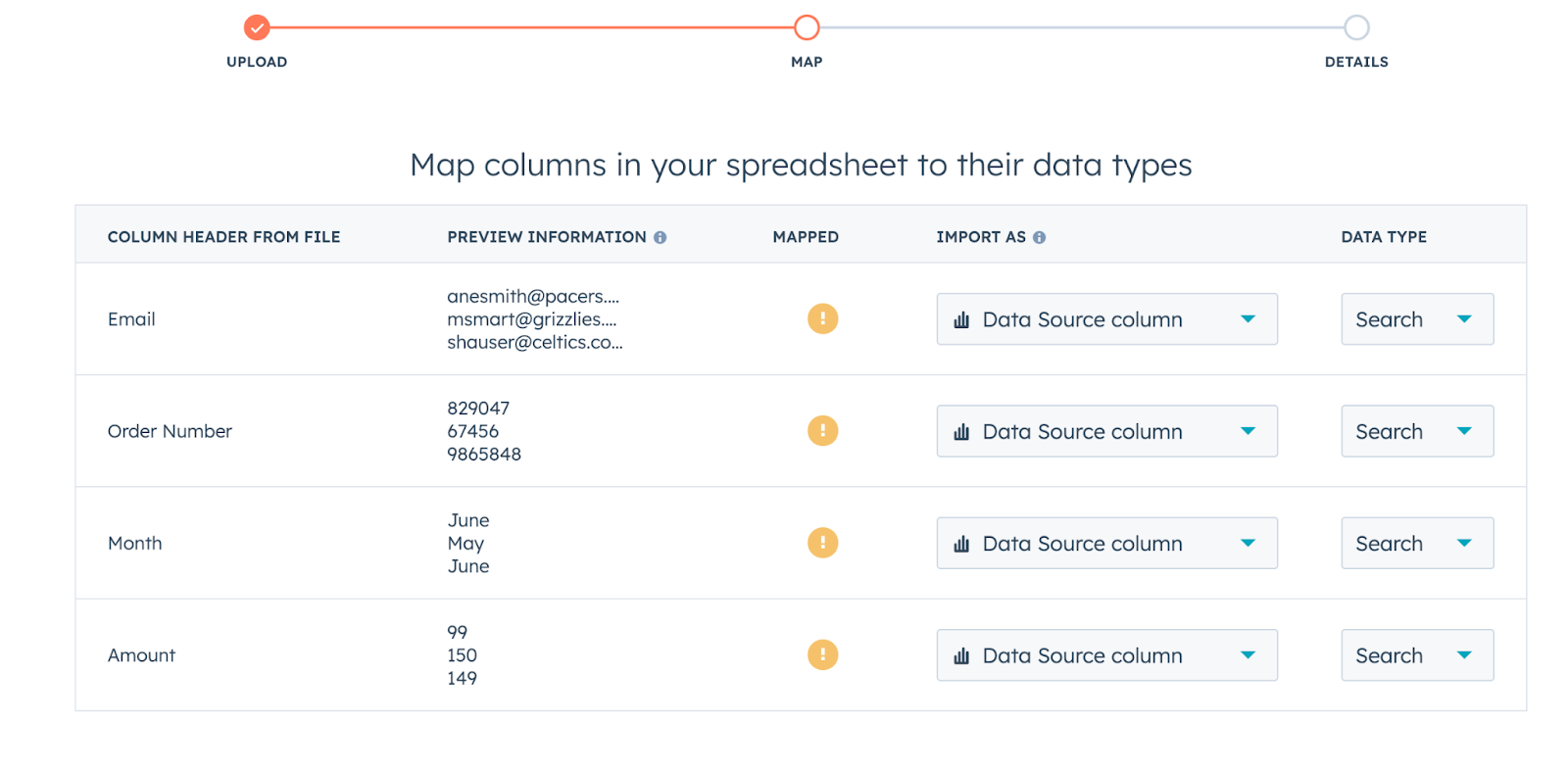 import-columns-dataset