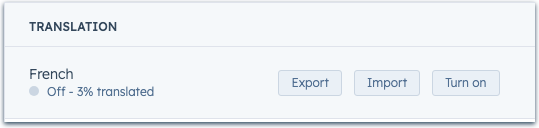 Import-Turn-on-Übersetzung