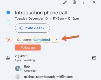sales-extension-google-cal-outcome