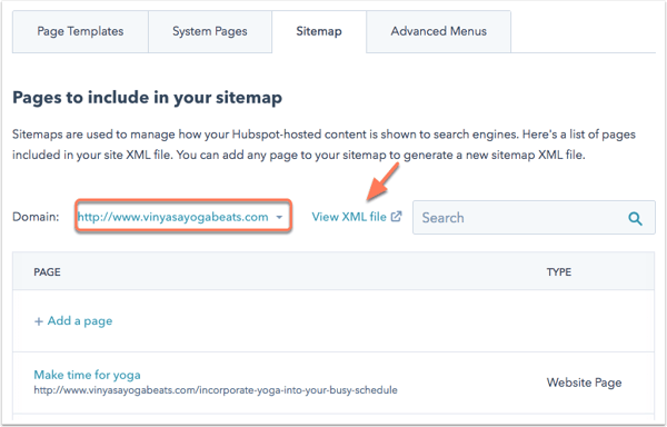 Screenshot aus HubSpot