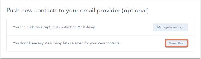 mailchimp-select-lists