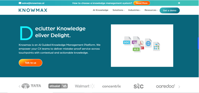 Knowmax Knowledge Base