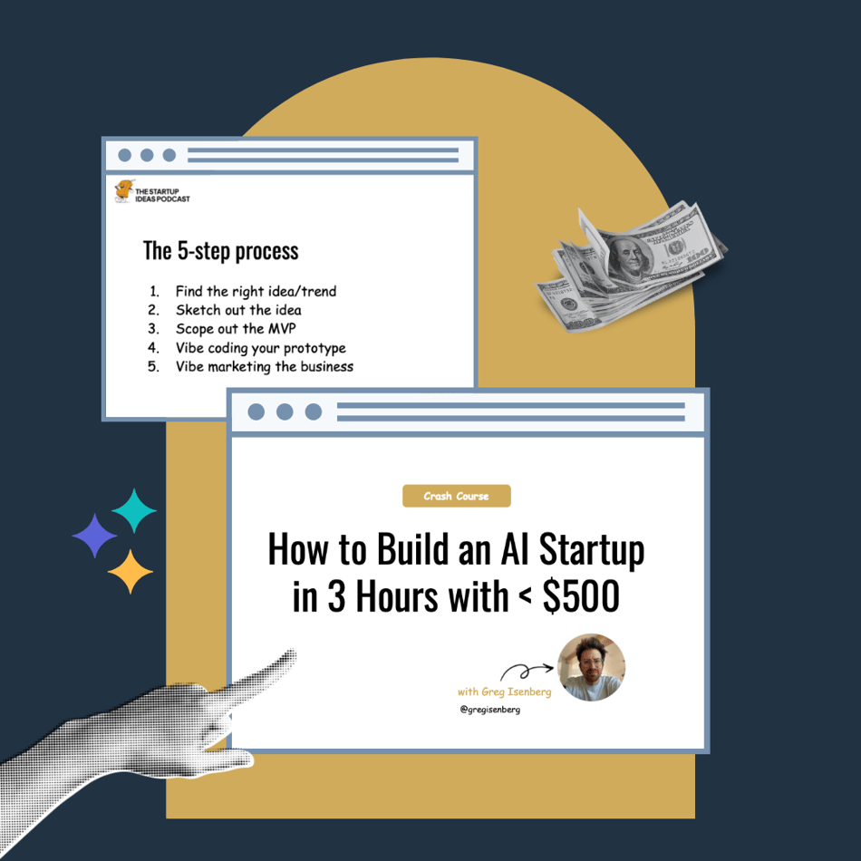 How to Build an AI Startup in 3 Hours with