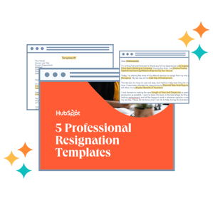 LP Resignation Letter Templates Transparent