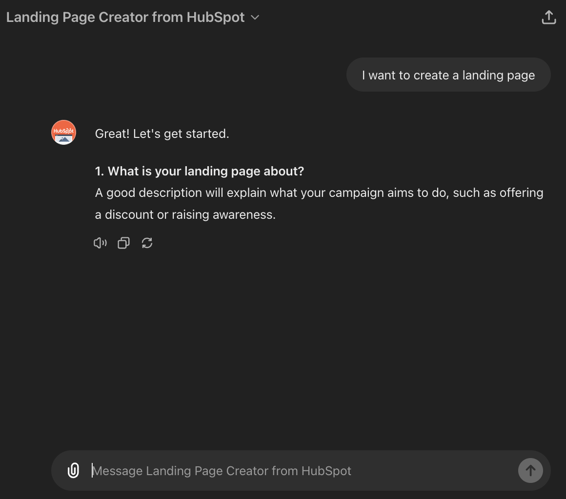 GPT para criação de landing pages - Rascunho