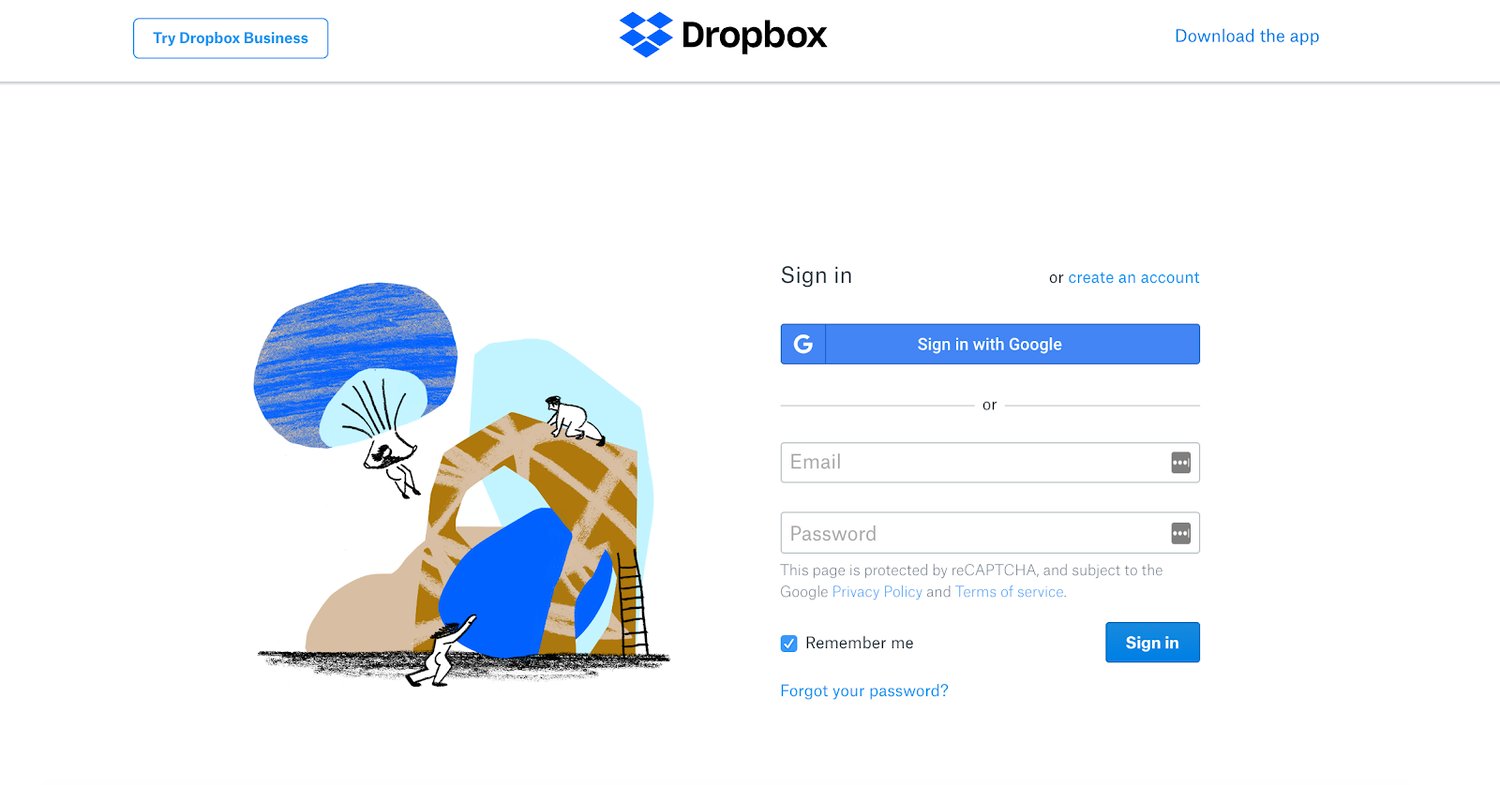 dropbox-lead-generation-form 