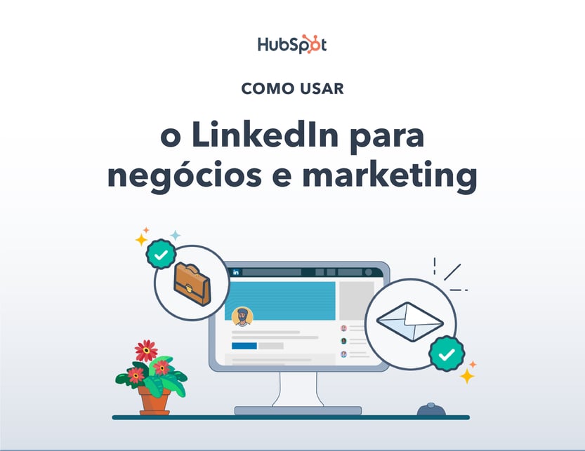 Capa do e-book Como usar o LinkedIn para negócios e marketing