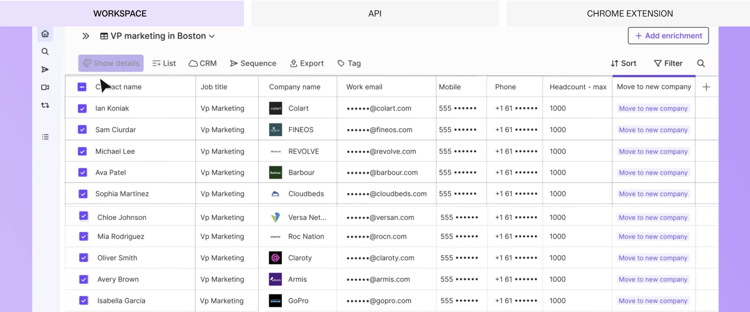 Lusha; b2b lead generation tools