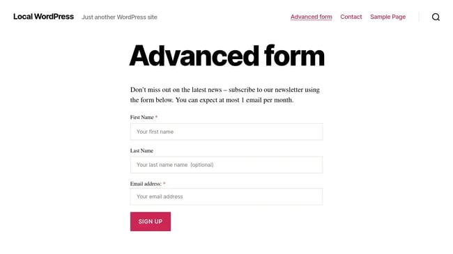 MailChimp for WordPress Plugin