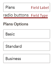 Mailchimp Radio Buttons