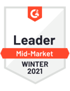 Service Hub von HubSpot ist G2 Mid-Market Leader bei Helpdesk-Software