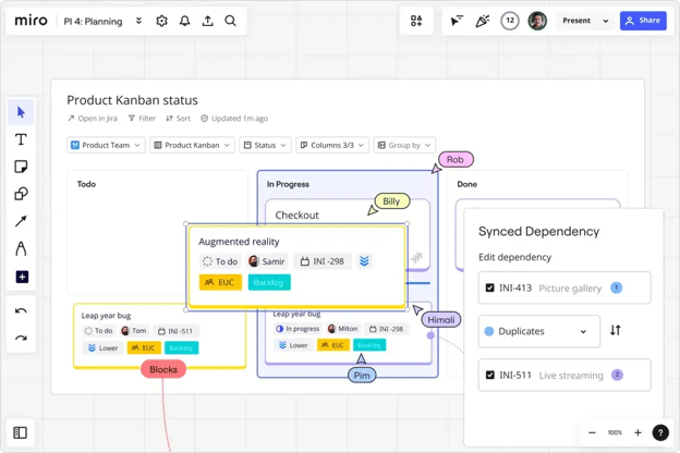 Collaborative Brainstorming tools - Miro