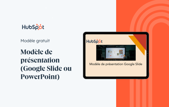 Modèle de présentation (Google Slide ou PowerPoint)