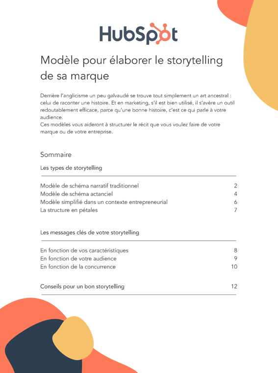 Modèles de storytelling