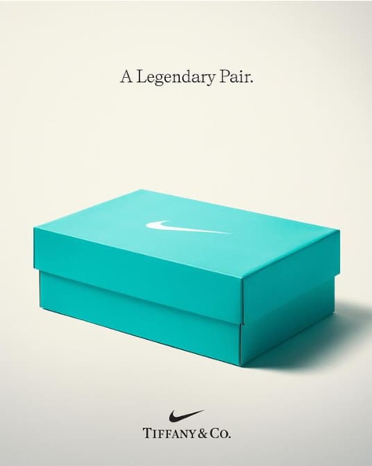 Nike and Tiffany & Co. collaboration announcement